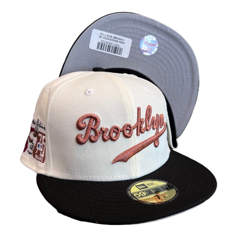 New Era Brooklyn Los Angeles Dodgers 59FIFTY Fitted Hat 75 Years Jackie